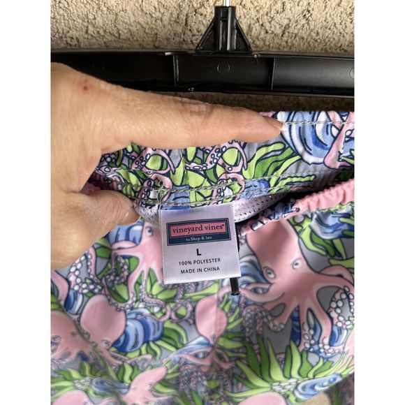 Vineyard vines octopus print swim trunks - size L - multicolor - Picture 6 of 7